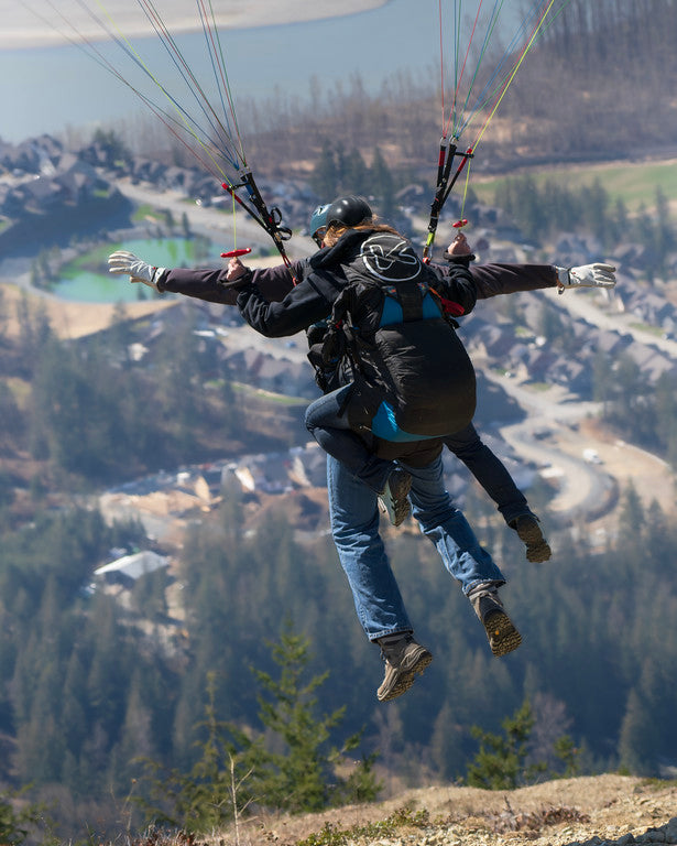 Tandem Paragliding Flight