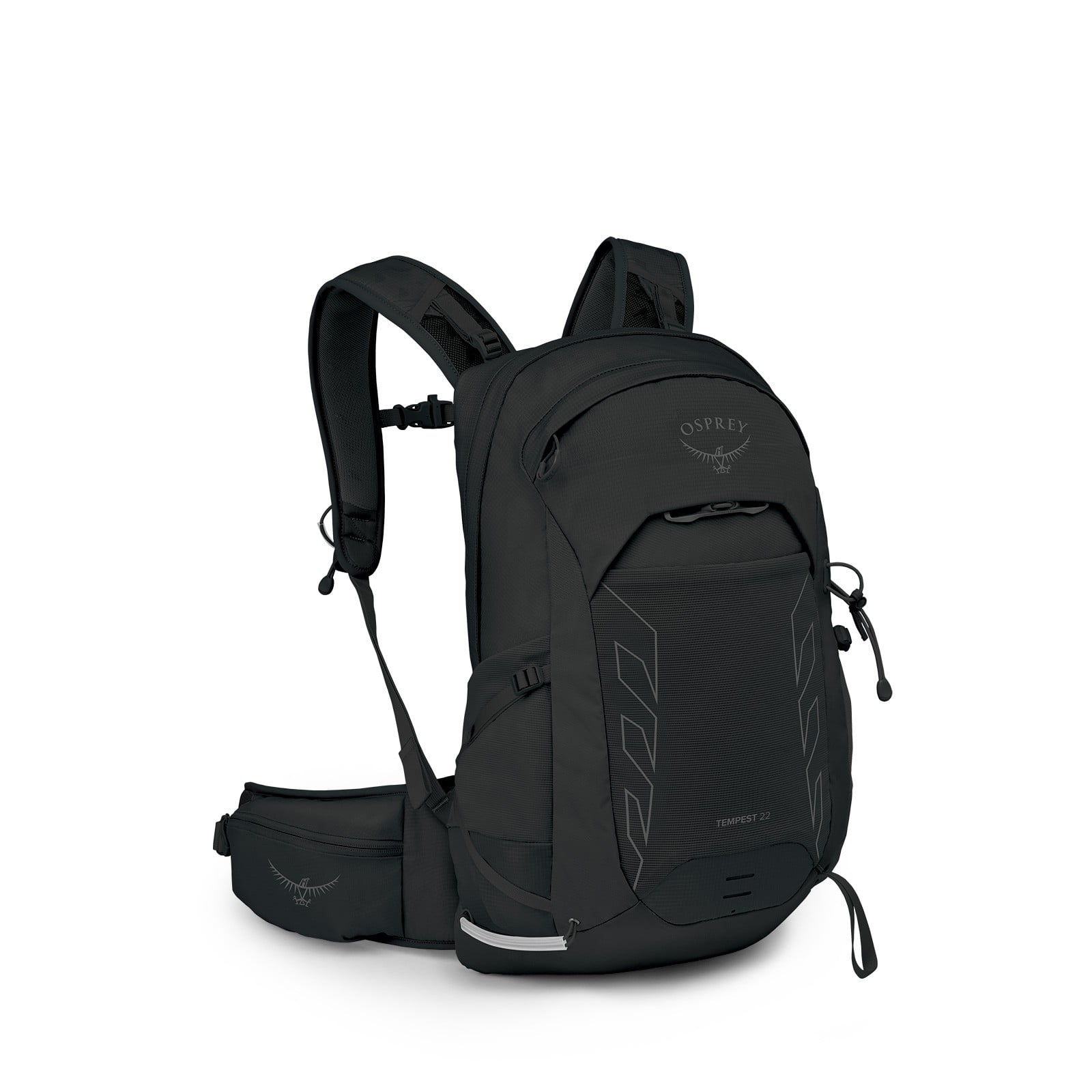 Osprey Tempest 22 Extended Fit, Black/Coal Grey
