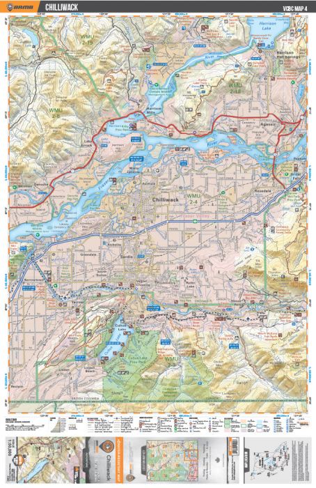 Chilliwack BC TOPO Map