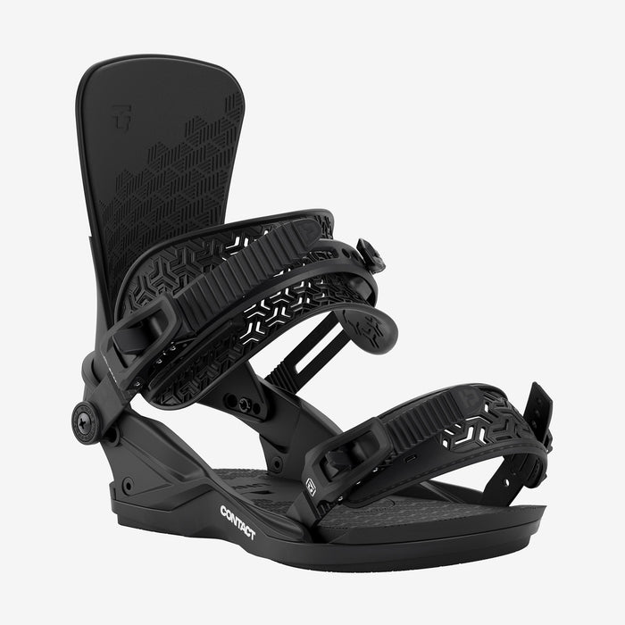 Union Contact snowboard binding front view