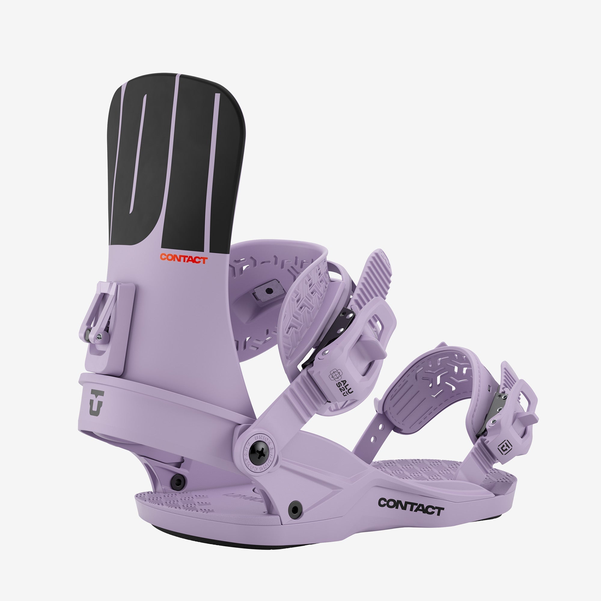 Union Contact Women snowboard binding in violet