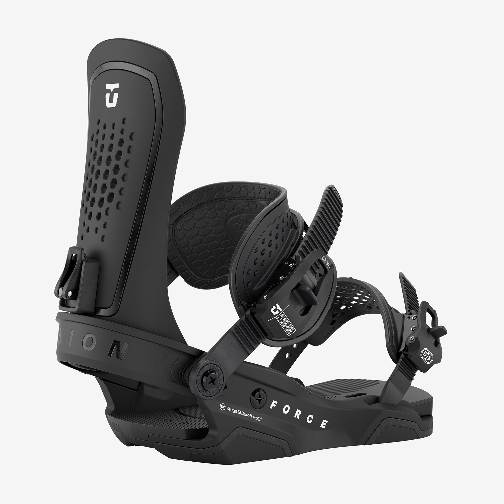 Union Force snowboard binding in black