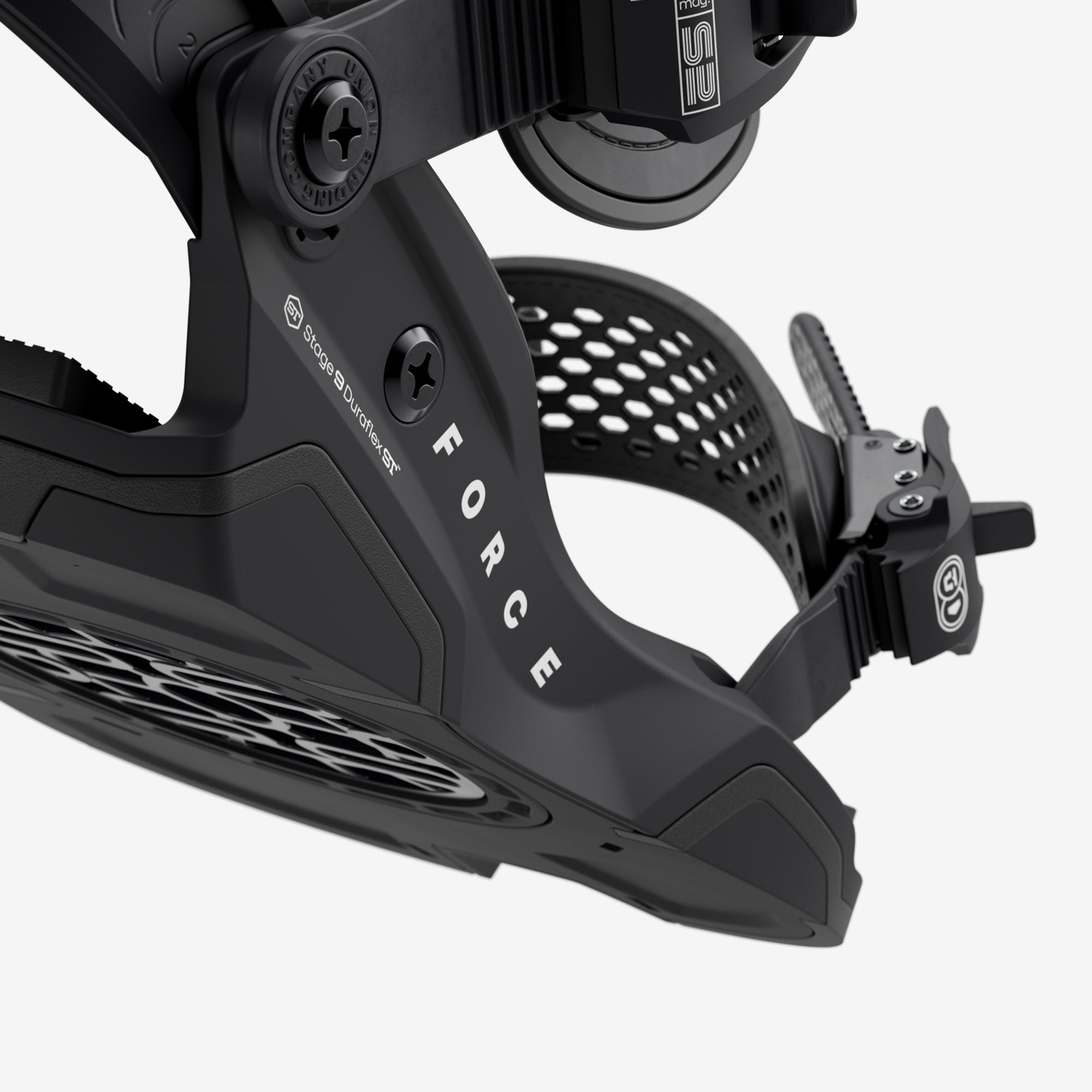 Union Force S9 Duraflex ST baseplate detail