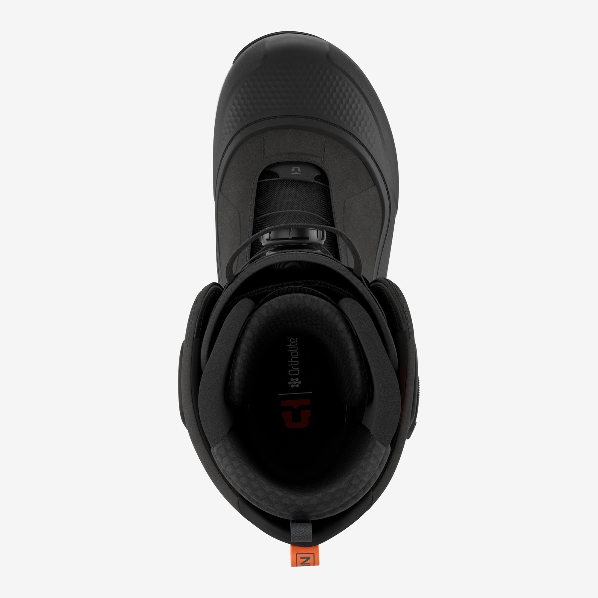 Union Reset snowboard boot top-down view