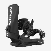 Union STR snowboard binding in black