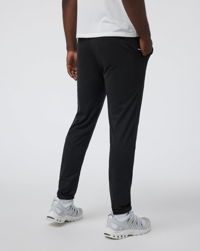 Vuori Ponto Performance Pant 30" - Black Heather, back