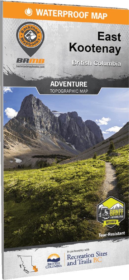 East Kootenay Recreation Map 3rd Edition