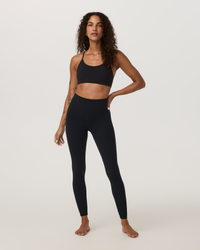 Vuori AllTheFeels Legging in Black, full length