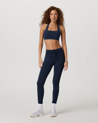 Vuori Daily Form Legging in Blue Coast, full