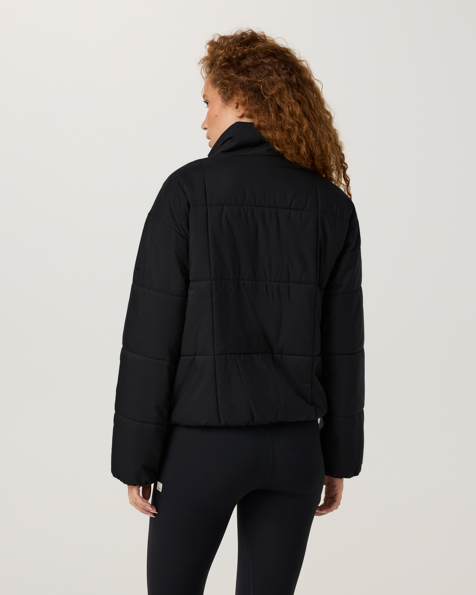 Vuori Canyon Insulated Sporty Jacket - Black, back