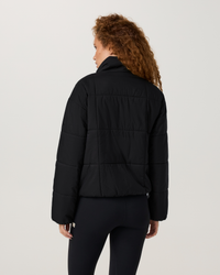 Vuori Canyon Insulated Sporty Jacket - Black, back