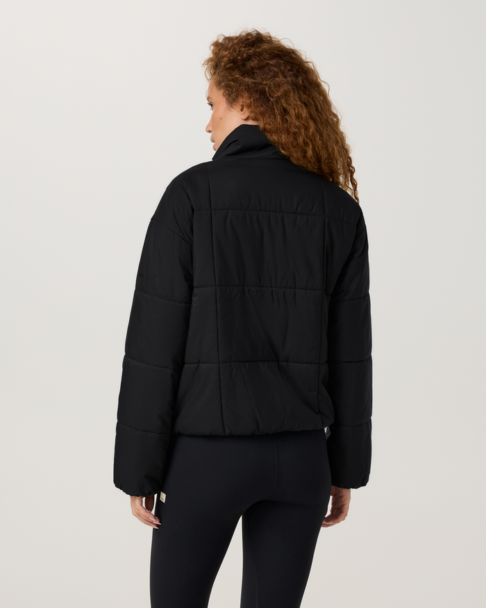 Vuori Canyon Insulated Sporty Jacket - Black, back