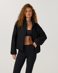 Vuori Canyon Insulated Sporty Jacket - Black, front