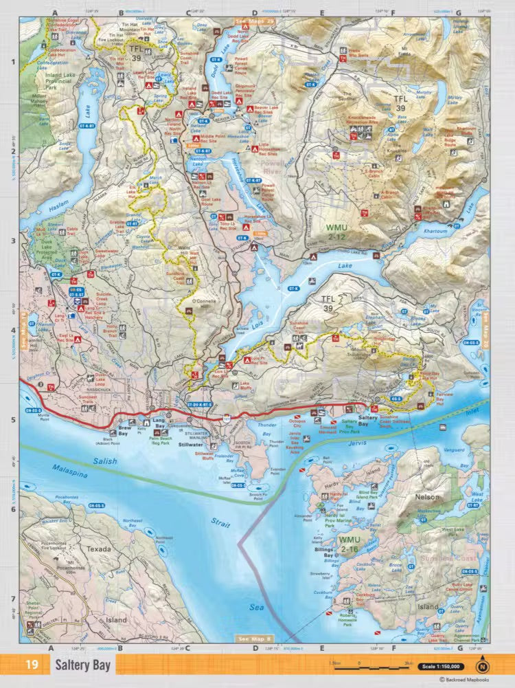 Vancouver, Coast & Mountains BC Mapbook