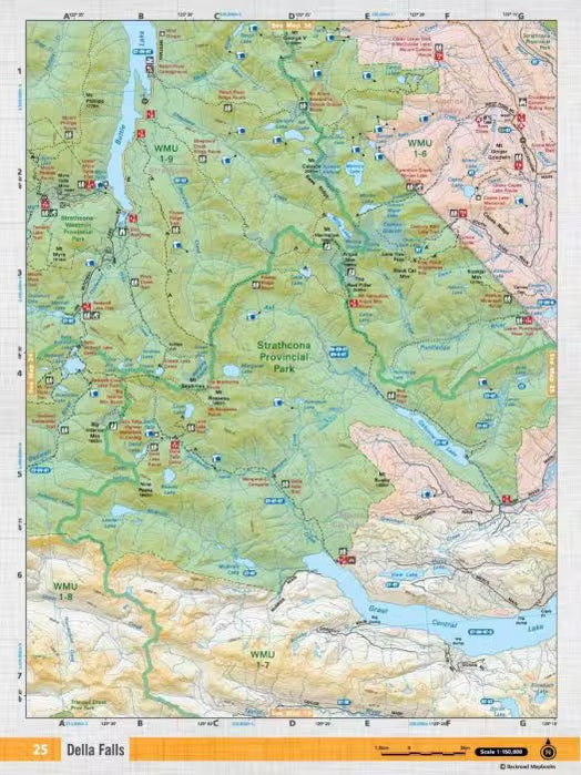 BRMB | Vancouver Island BC Mapbook | Mt. Waddington Outdoors