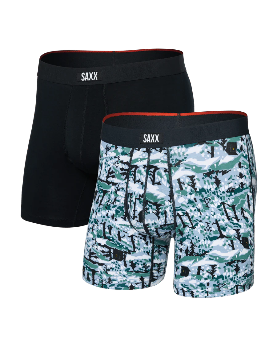 Men’s Vibe Xtra Soft Comfort Boxer Briefs 2 Pack