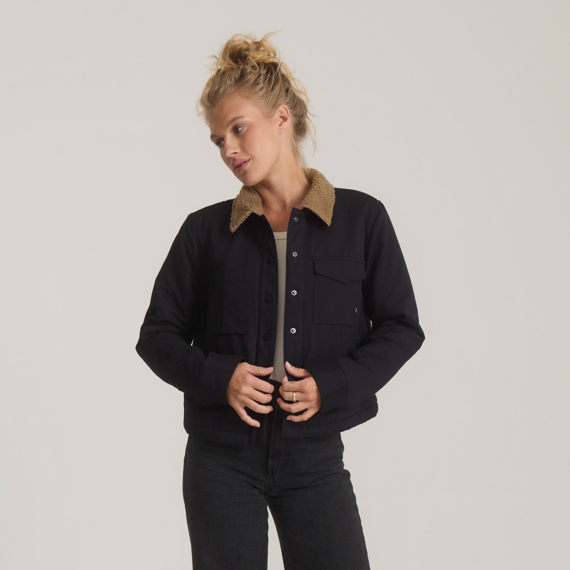 Roark Women's Hebrides Sherpa Jacket - Black