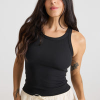 Women’s Wind Worn Tank Top - Black
