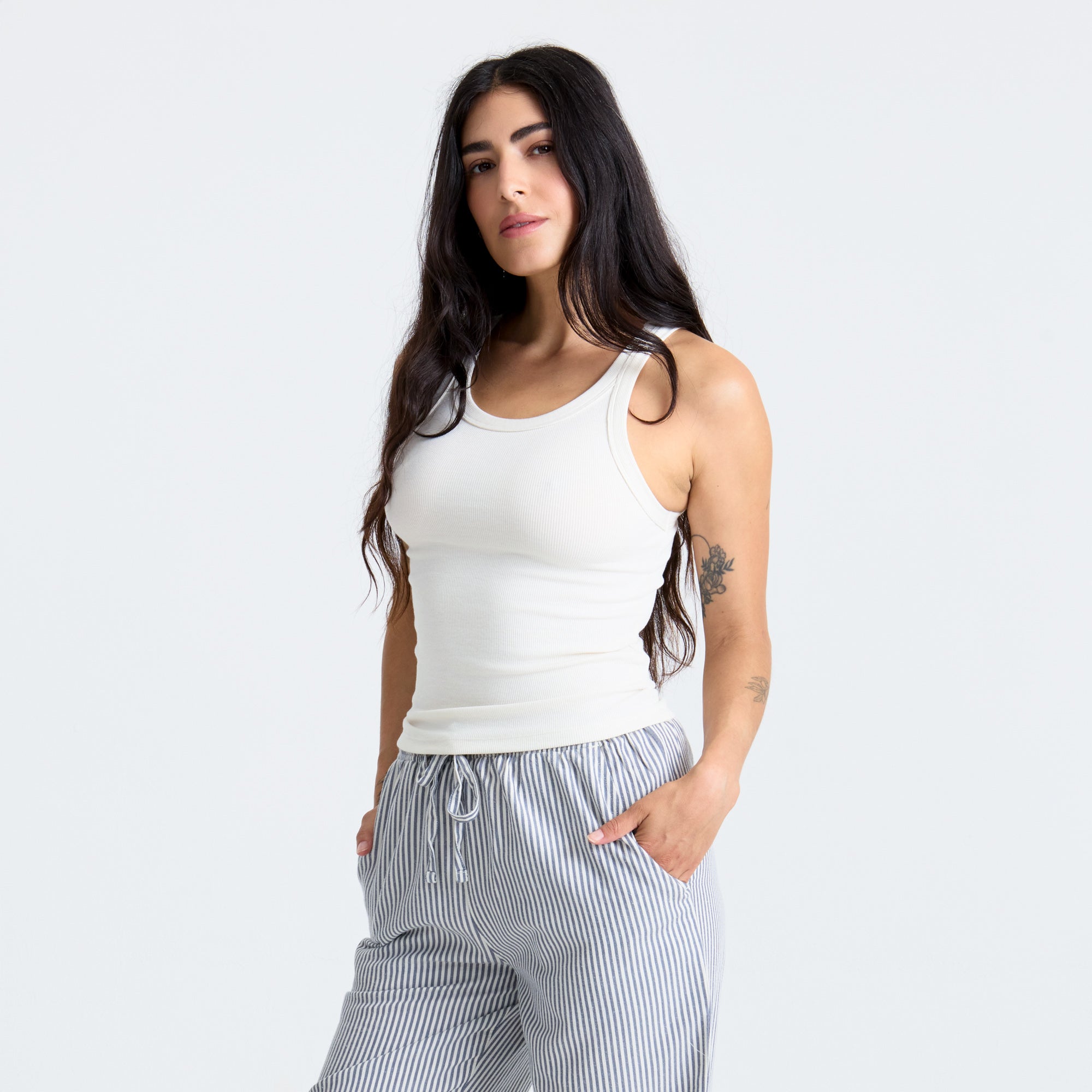 Women’s Wind Worn Tank Top - Bone