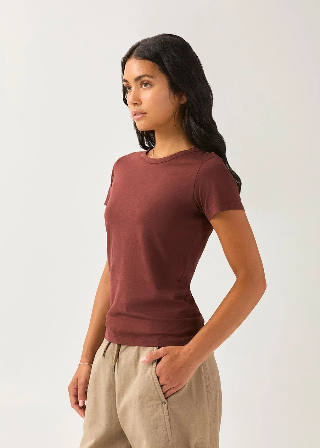 Women’s PurePima Slim Crew