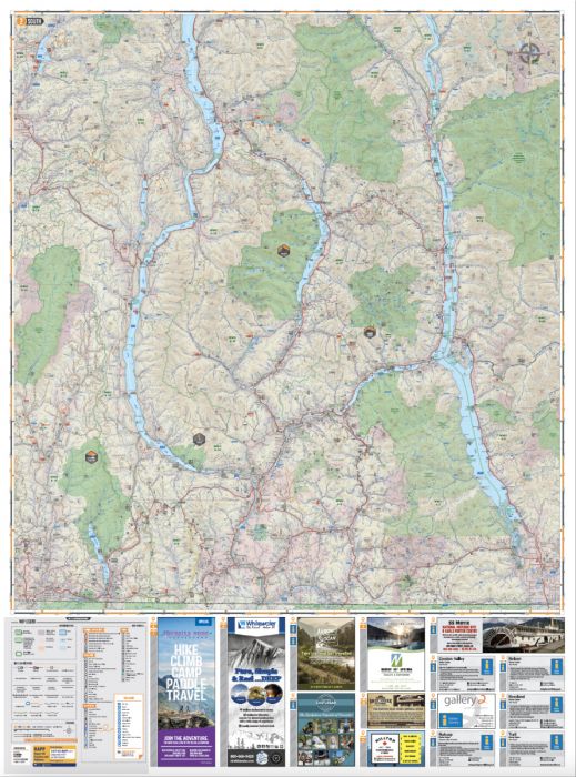 West Kootenay BC Map