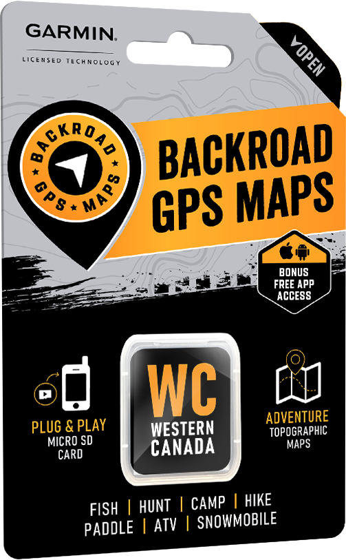 Western Canada GPS Maps