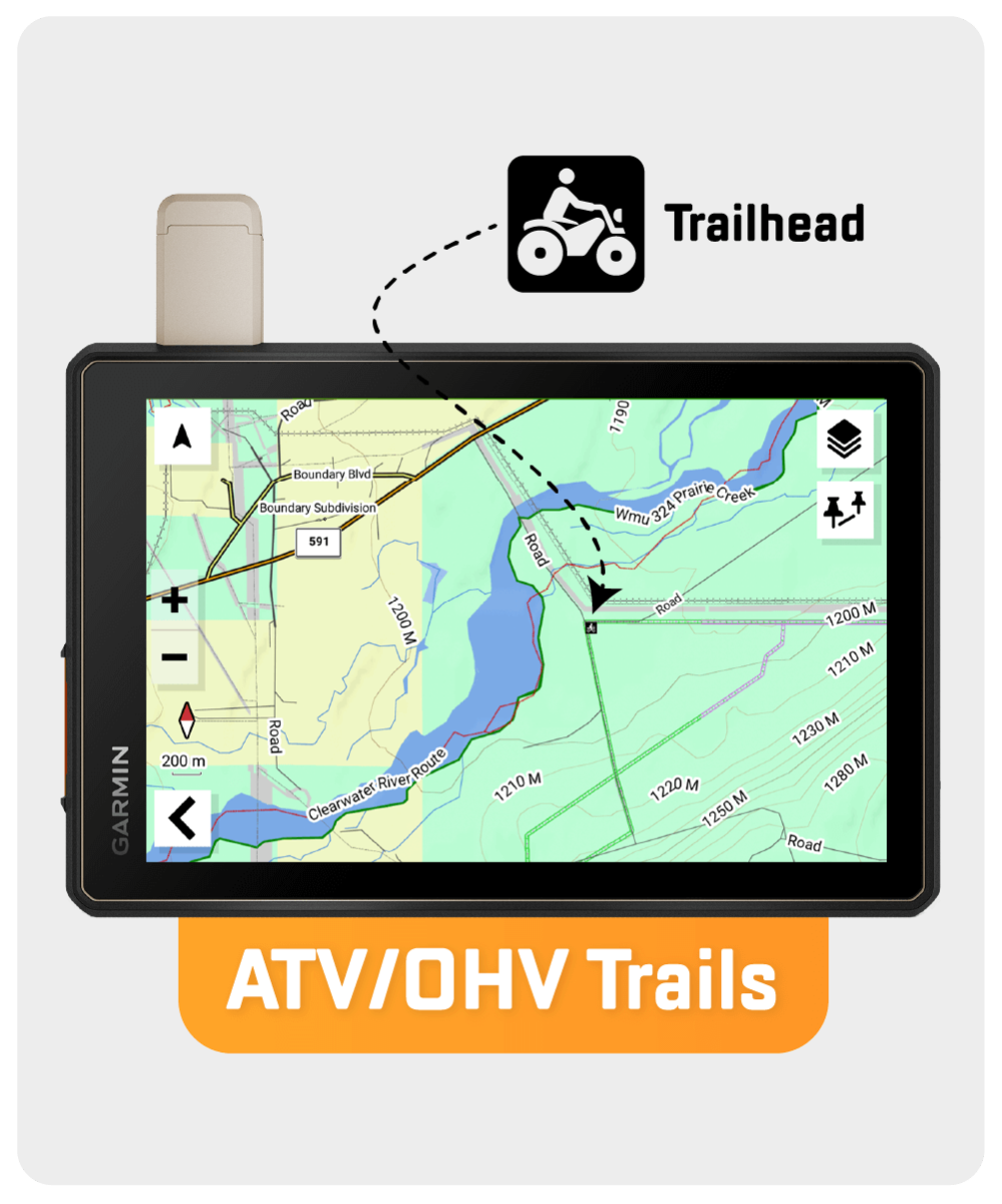 Western Canada GPS Maps