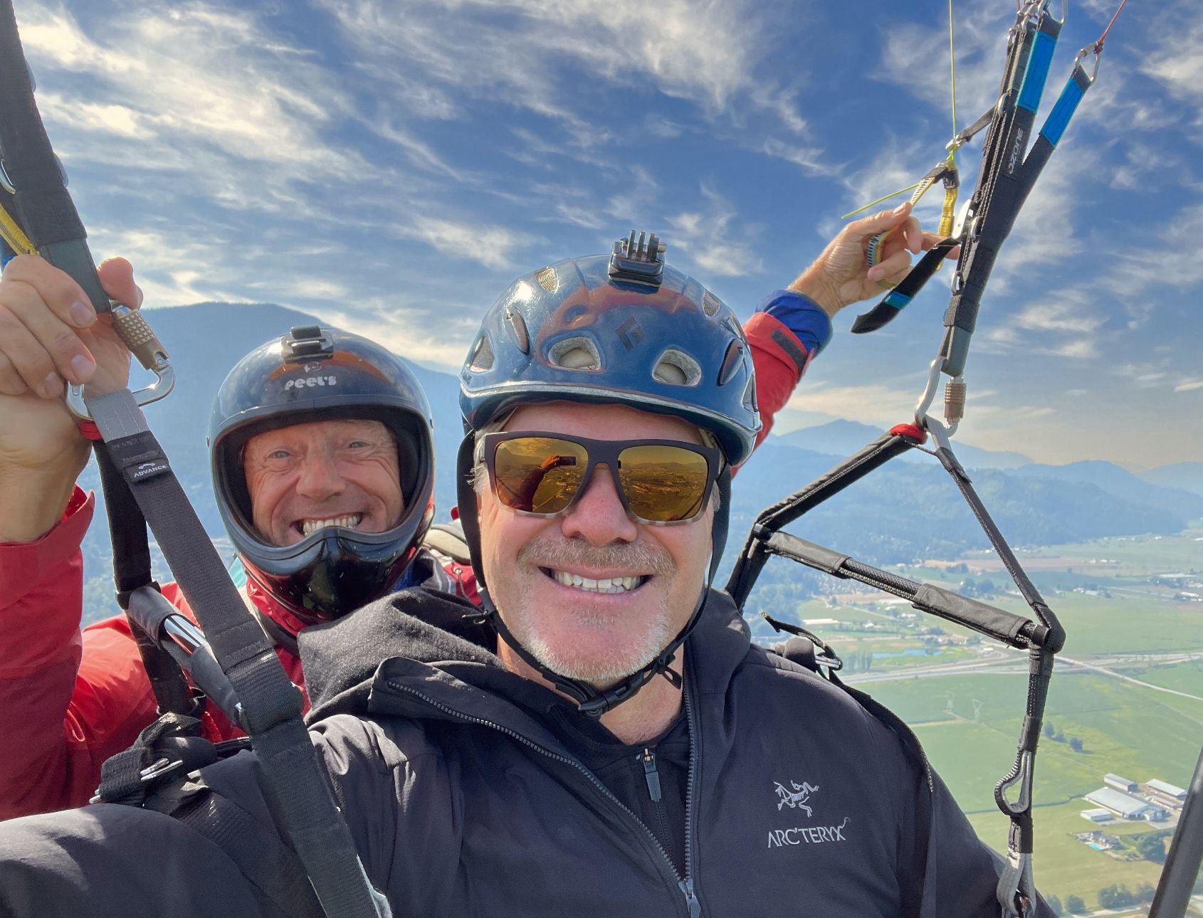 Tandem Paragliding Flight