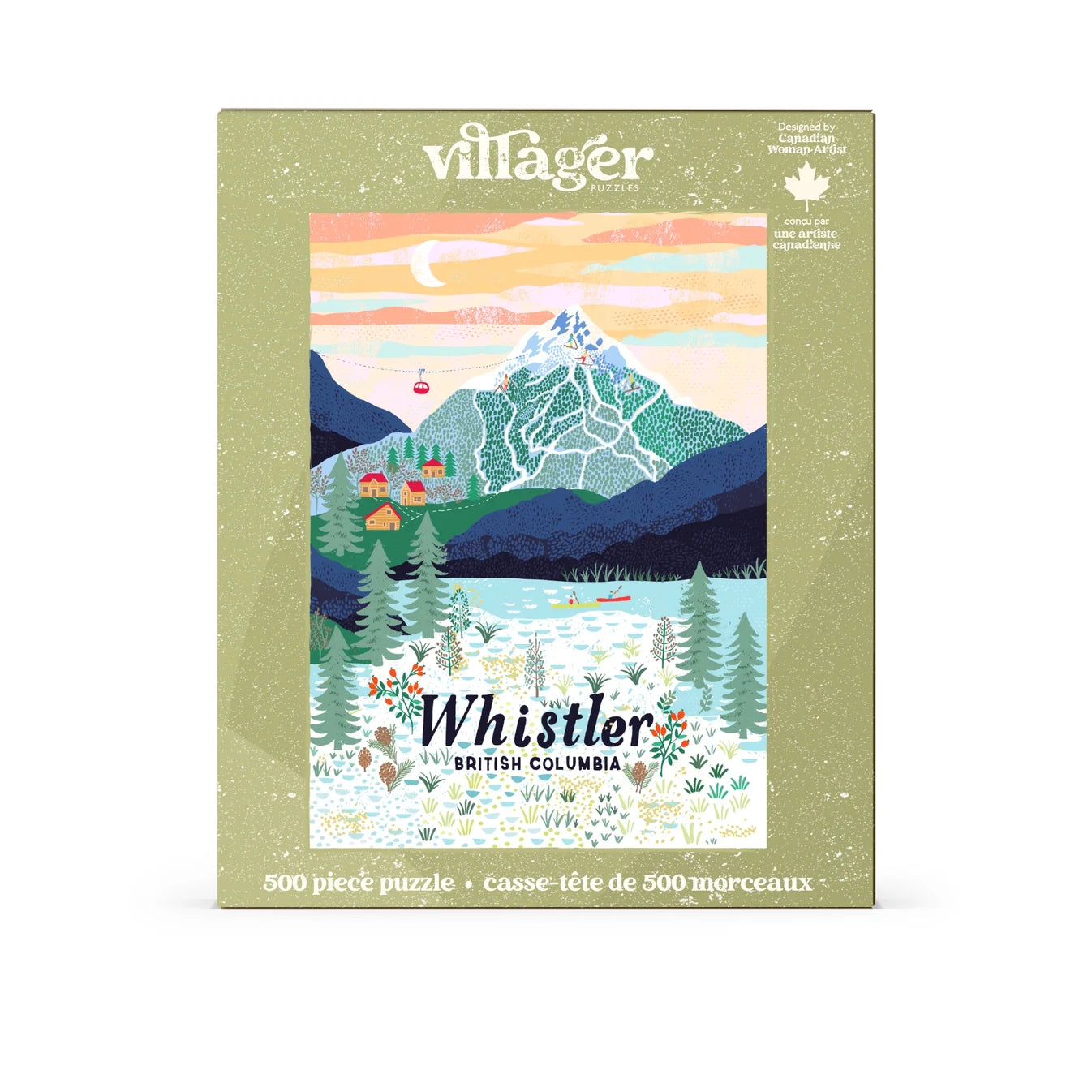 Whistler Mountain 500-Piece Puzzle for Adults