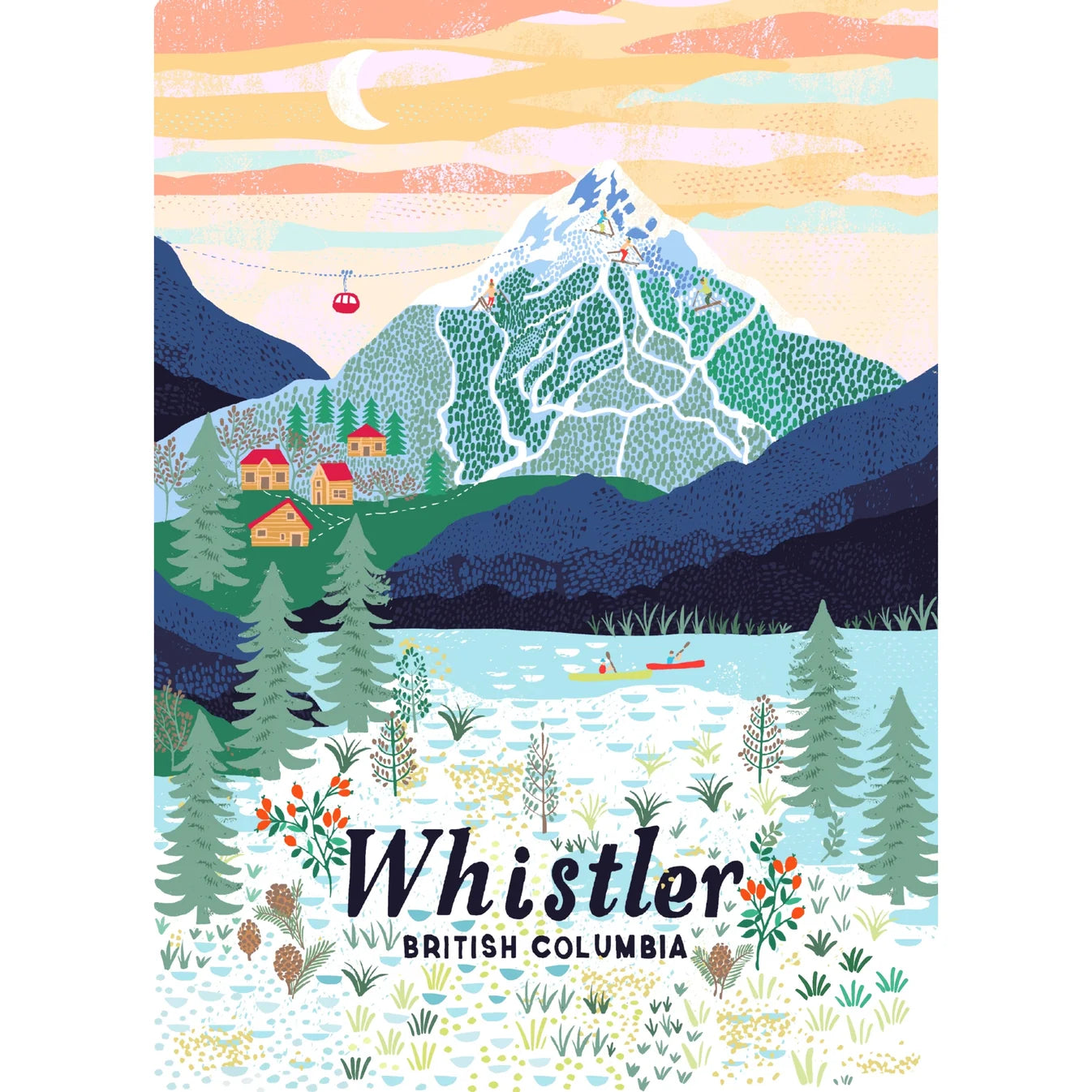 Whistler Mountain 500-Piece Puzzle for Adults