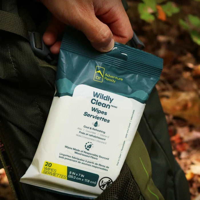 Wildly Clean Body Wipes (20 Count)