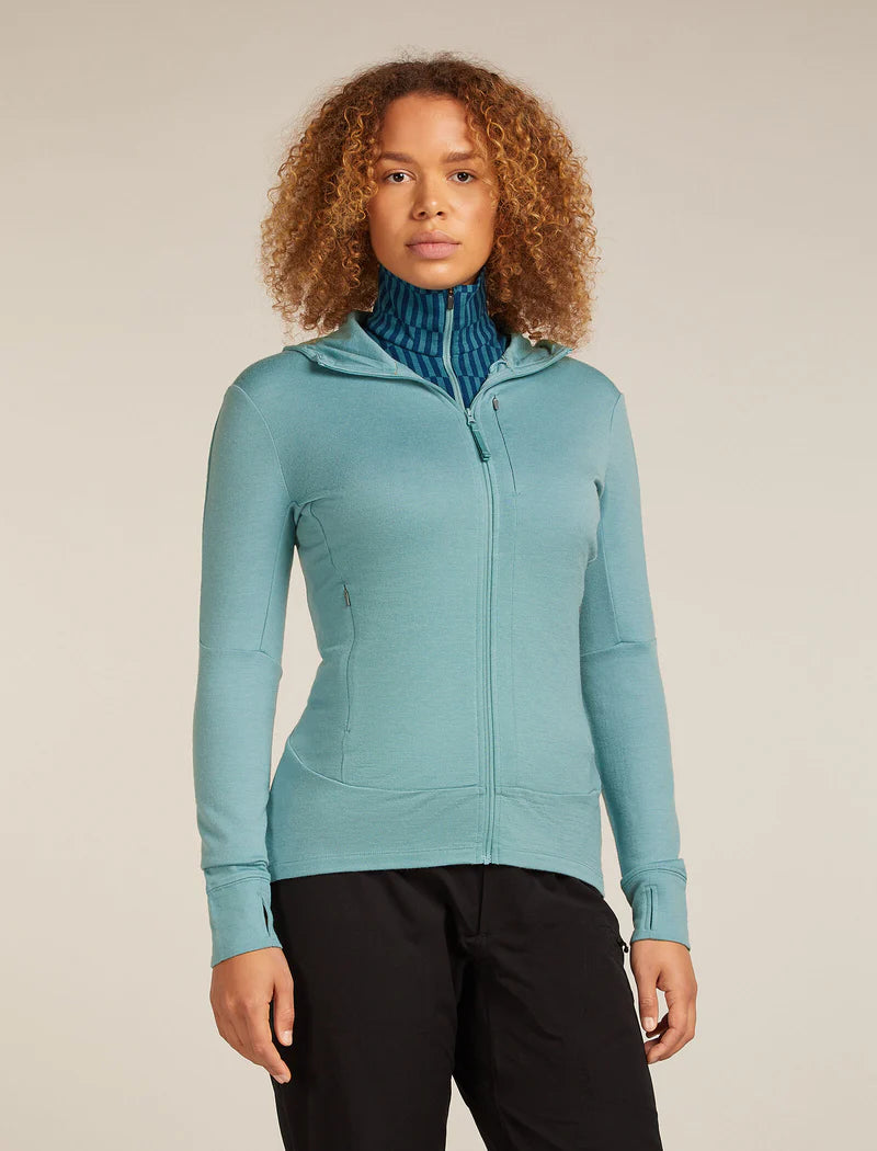 Women's Merino 260 Quantum Long Sleeve Zip Hoodie