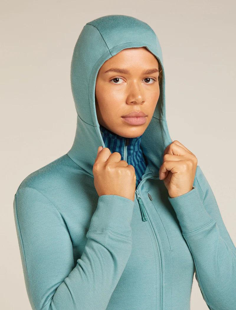 Women's Merino 260 Quantum Long Sleeve Zip Hoodie