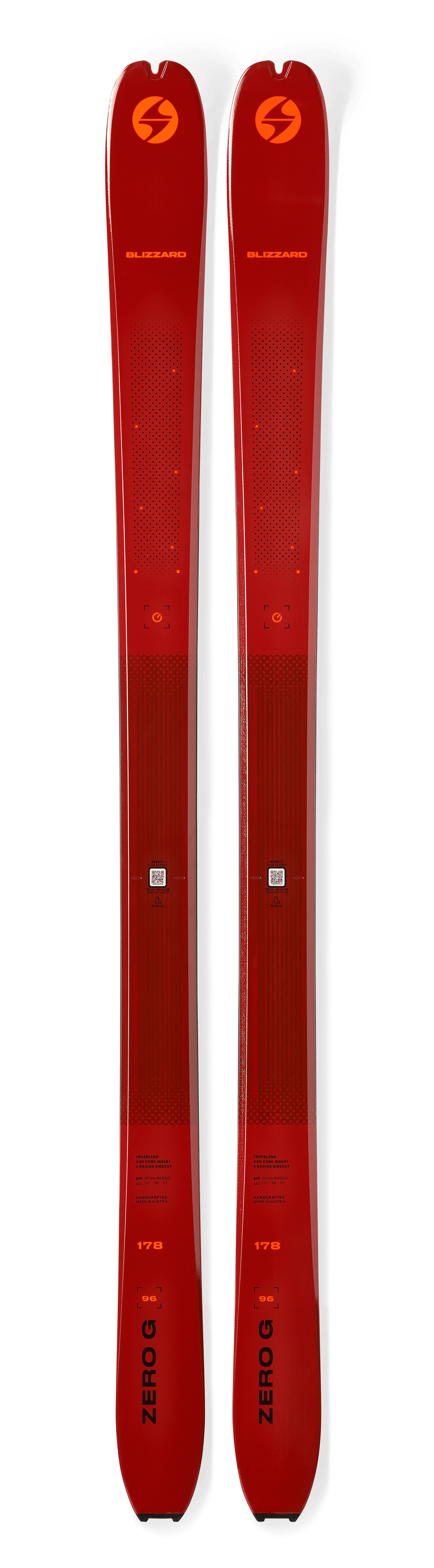 Blizzard Zero G 96 + Blacklight Carbon Pro – skis