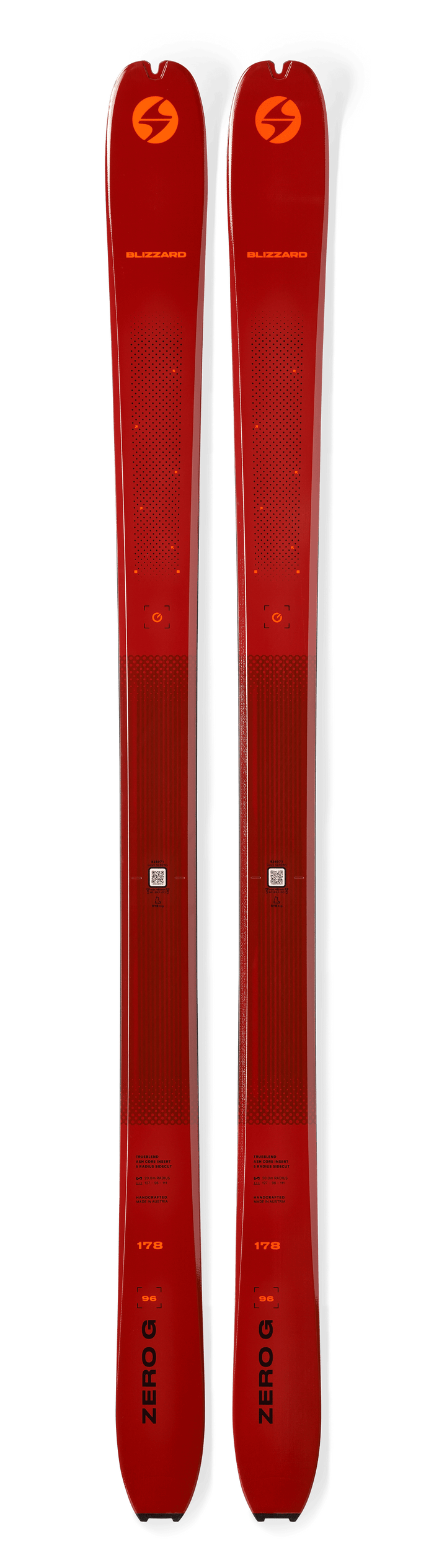 Blizzard Zero G 96 + Blacklight Carbon Pro – skis