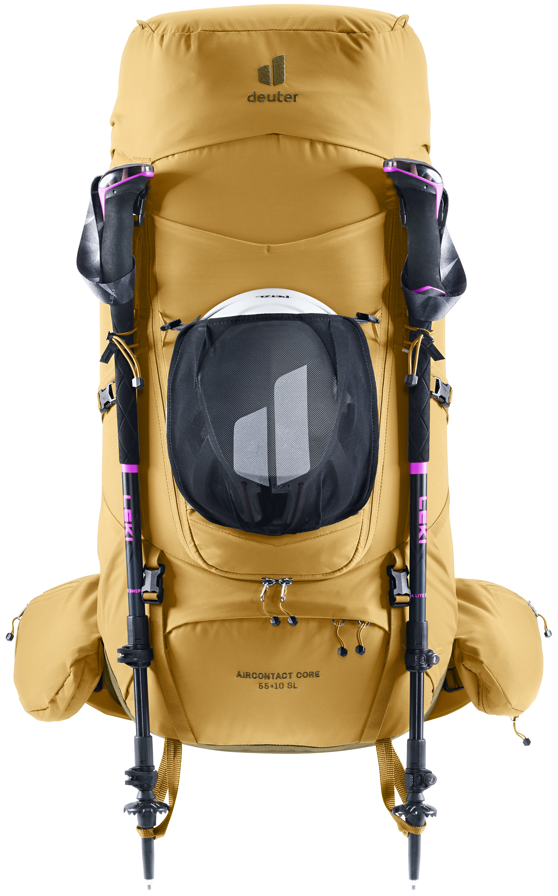 Deuter Aircontact Core 55+10 SL hip fin detail