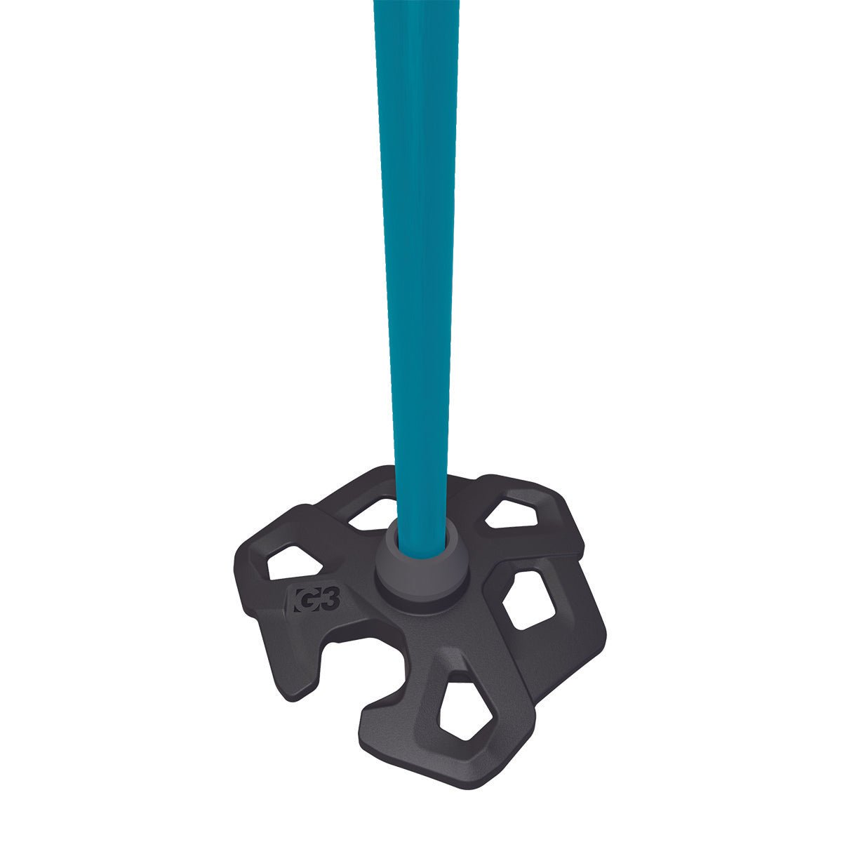G3 all mountain basket fitted to a ski pole