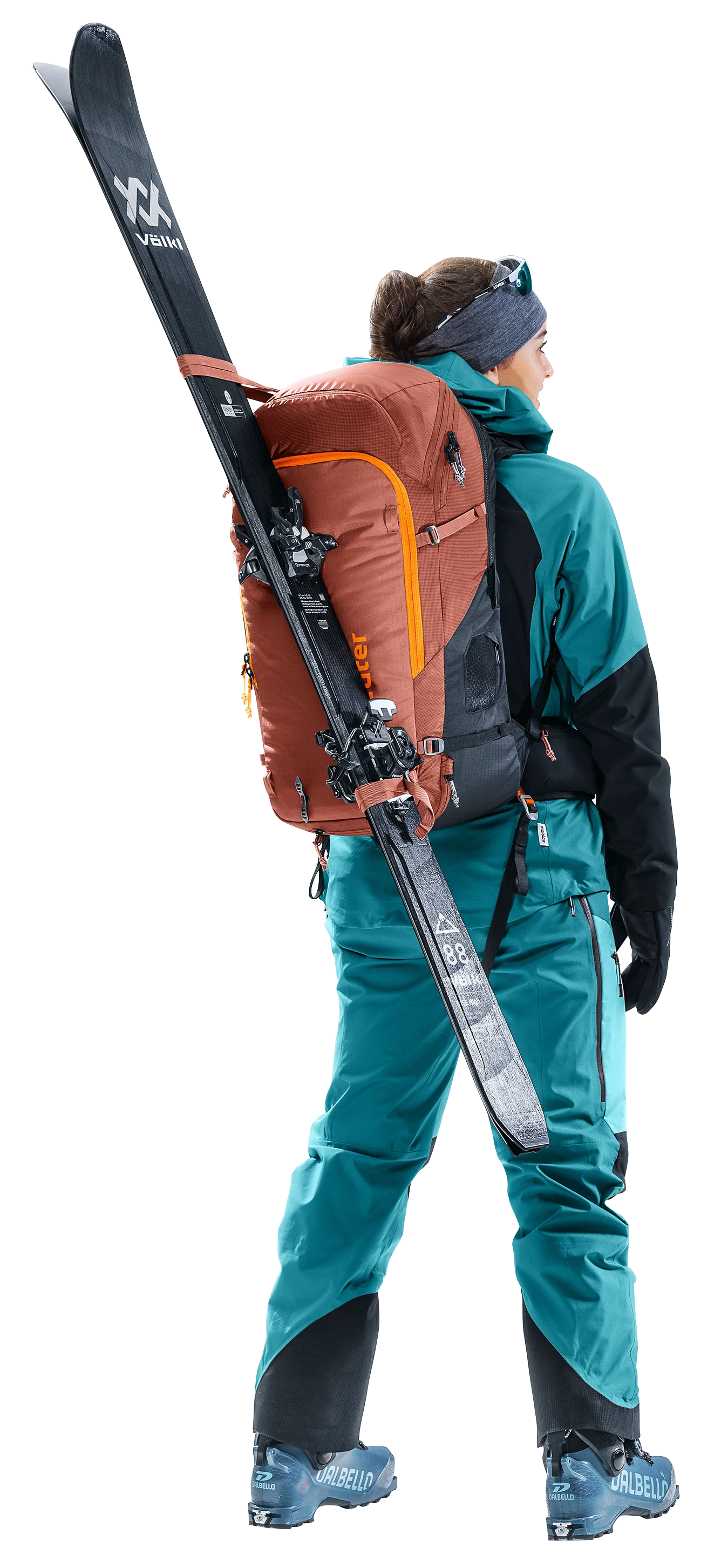 Deuter Alproof Tour 36+5 SL on skier