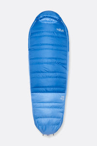 Rab Women's Ascent -12C / 10F Sleeping Bag, Dark Bluebird/Bluebird