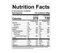 Good To-Go Vegan Bibimbap Nutrition Facts