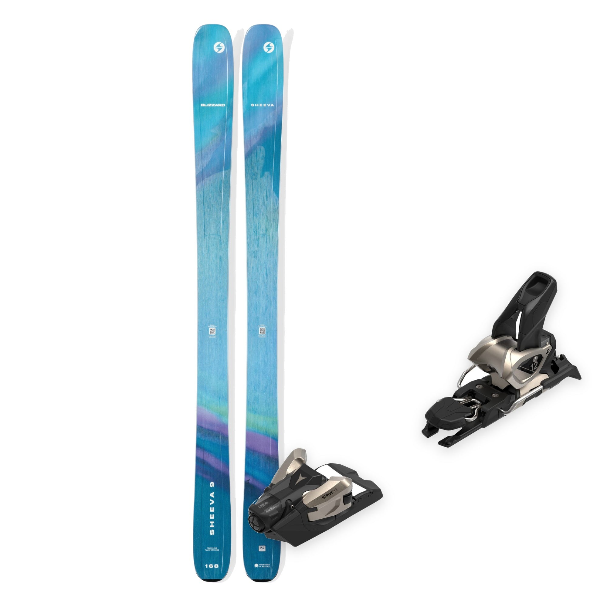 Blizzard Sheeva 9 + Atomic Strive 12 package