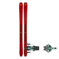 Blizzard Zero G 96 + Raider 11 Evo package – Aqua Green binding
