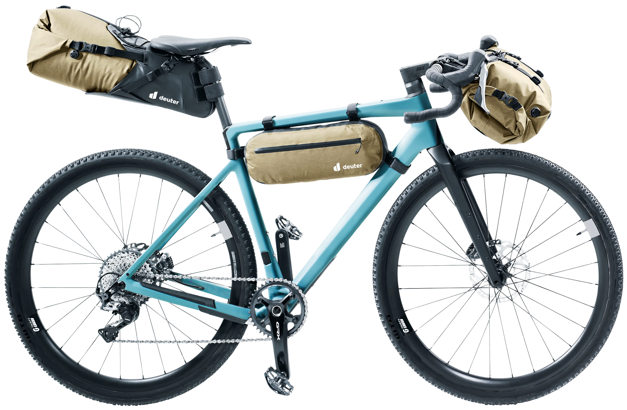 Deuter Cabezon HB 14 mounted on bike