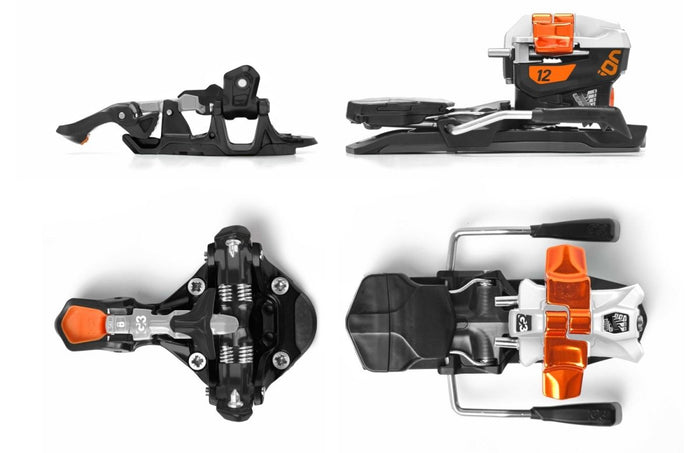 G3 ION 12 binding with the heel turret shown fitted