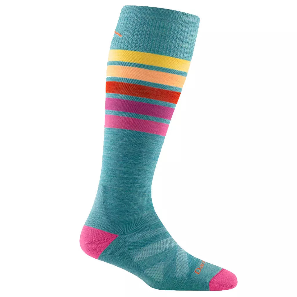 Women's Snowburst Over-the-Calf Midweight With Cushion | Ski & Snowboard Sock | 8028