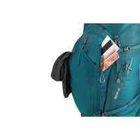 Gregory Deva 60 Emerald Green front main pockets