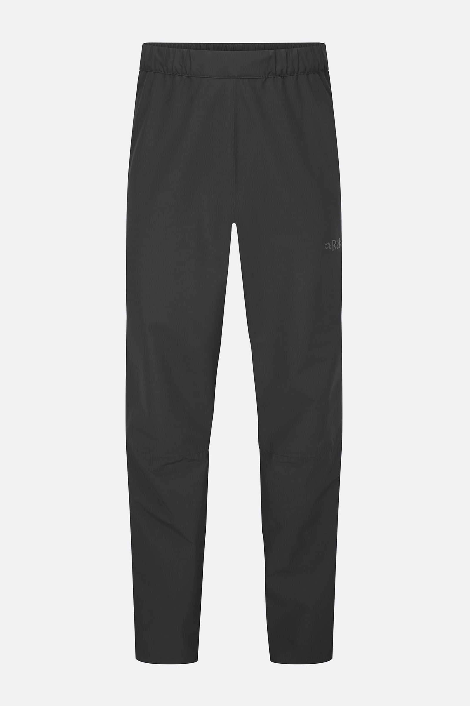 Rab Men's Downpour Waterproof Pants in Black, product view