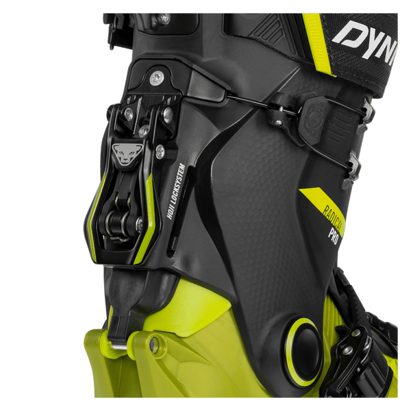 Dynafit Radical Pro Boot Golden Lime/Ultra Yellow back view