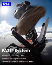 Jones Mercury FASE Snowboard Bindings - Stealth Black