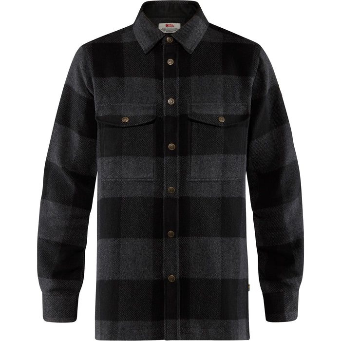 Fjällräven Men's Canada Shirt, Black/Dark Grey